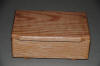 Wood jewelry box made in Wisconsin
