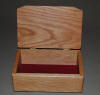 Wood jewelry box made in Wisconsin