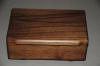 Wood jewelry box made in Wisconsin