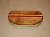 Wood jewelry box made in Wisconsin