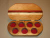 Wood jewelry box made in Wisconsin